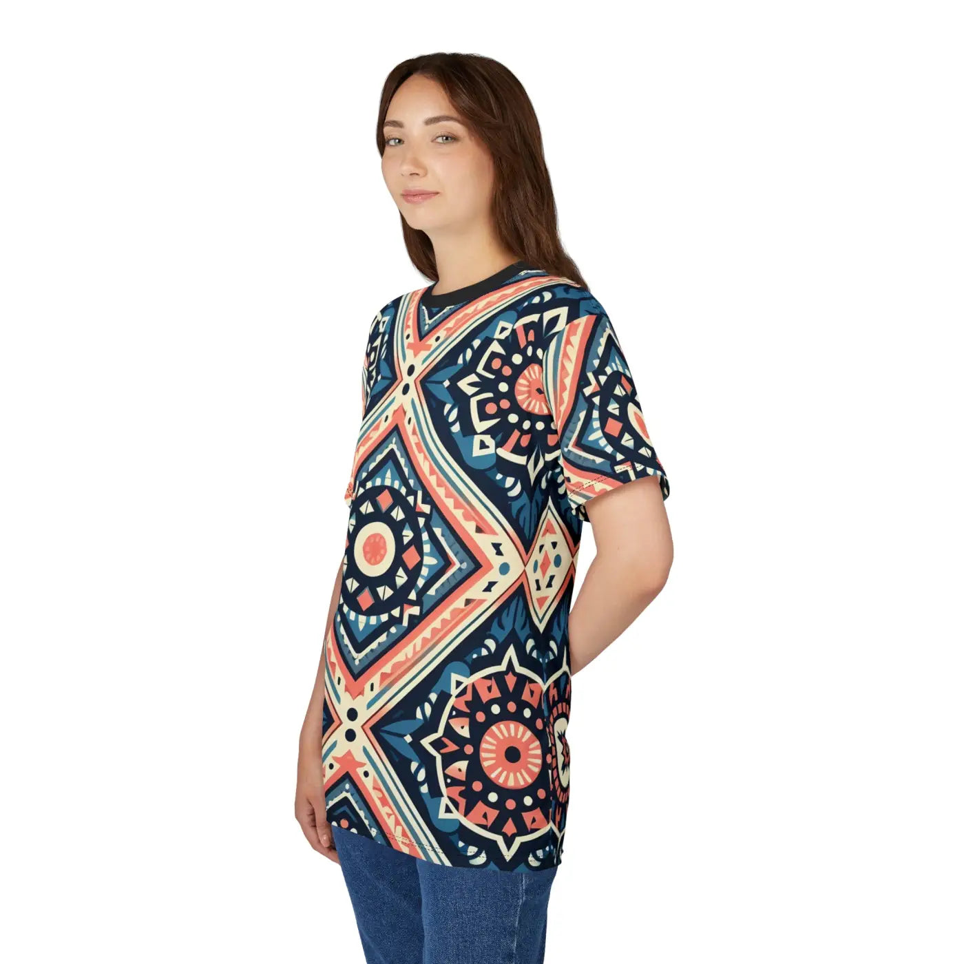 Bohemian Pattern Unisex Tee - Festival Style - DipaliZ