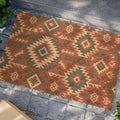 Bohemian Style Doormat - Desert Bloom Cozy Home Entrance - DipaliZ