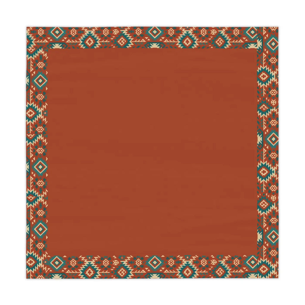 Bohemian Tribal Print Tablecloth - Rustic Dining Decor - DipaliZ
