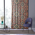 Tribal Print Drapes - Boho Vibes Living Room Curtains - DipaliZ