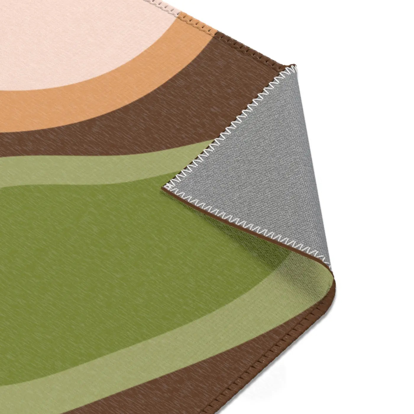 Earthy Chic Mat - Boho Abstract Area Rug - DipaliZ
