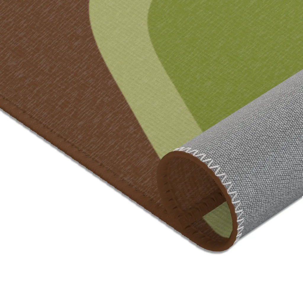 Earthy Chic Mat - Boho Abstract Area Rug - DipaliZ