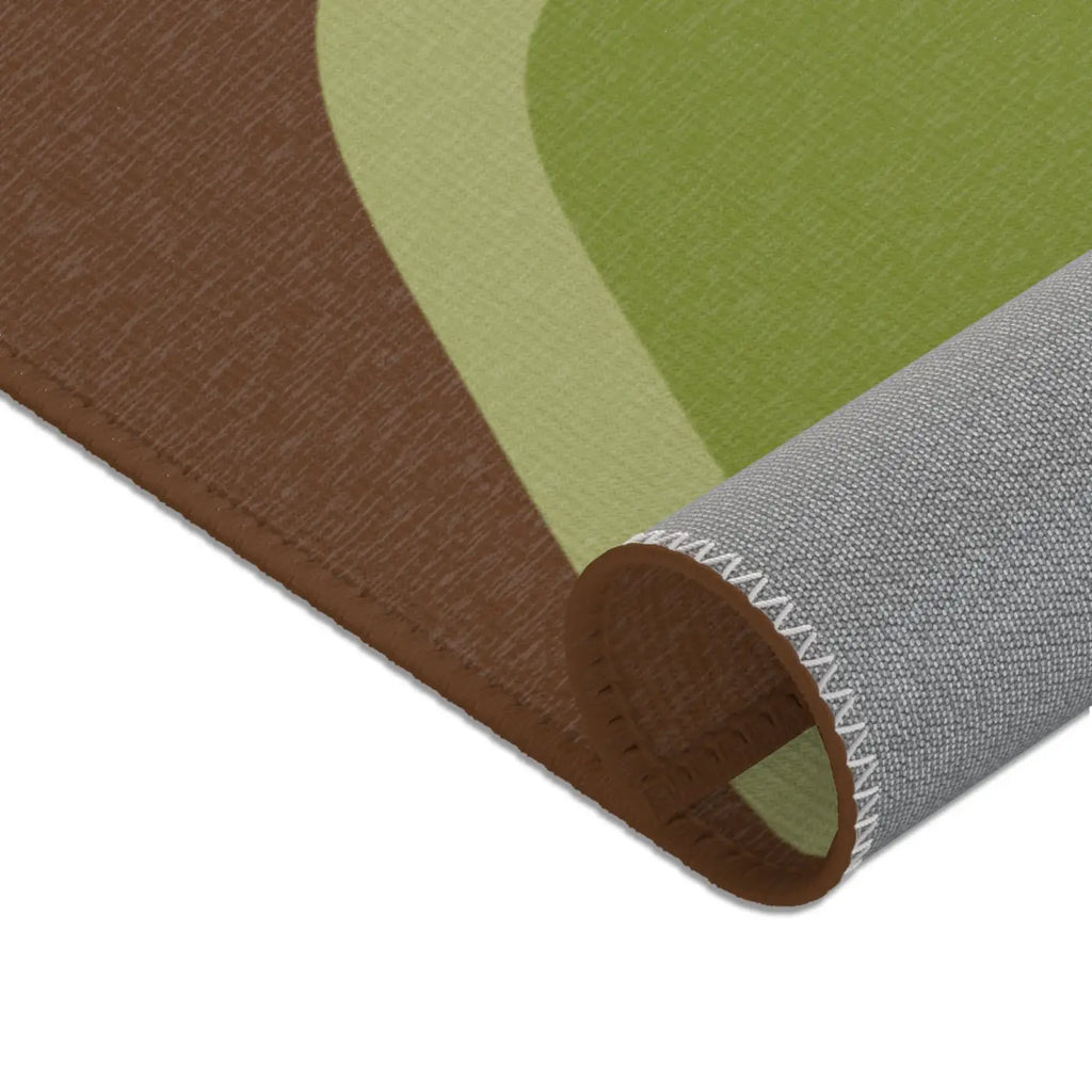 Earthy Chic Mat - Boho Abstract Area Rug - DipaliZ
