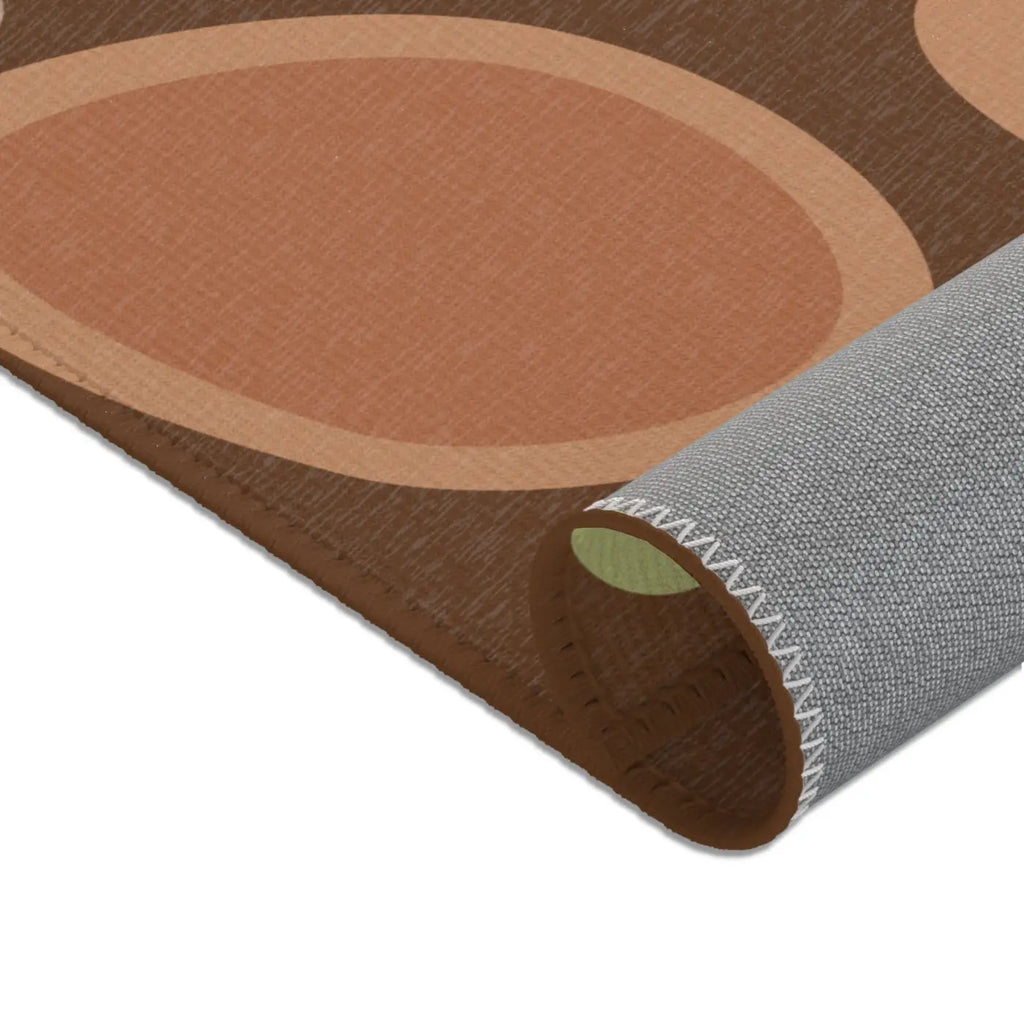 Earthy Chic Mat - Boho Abstract Area Rug - DipaliZ