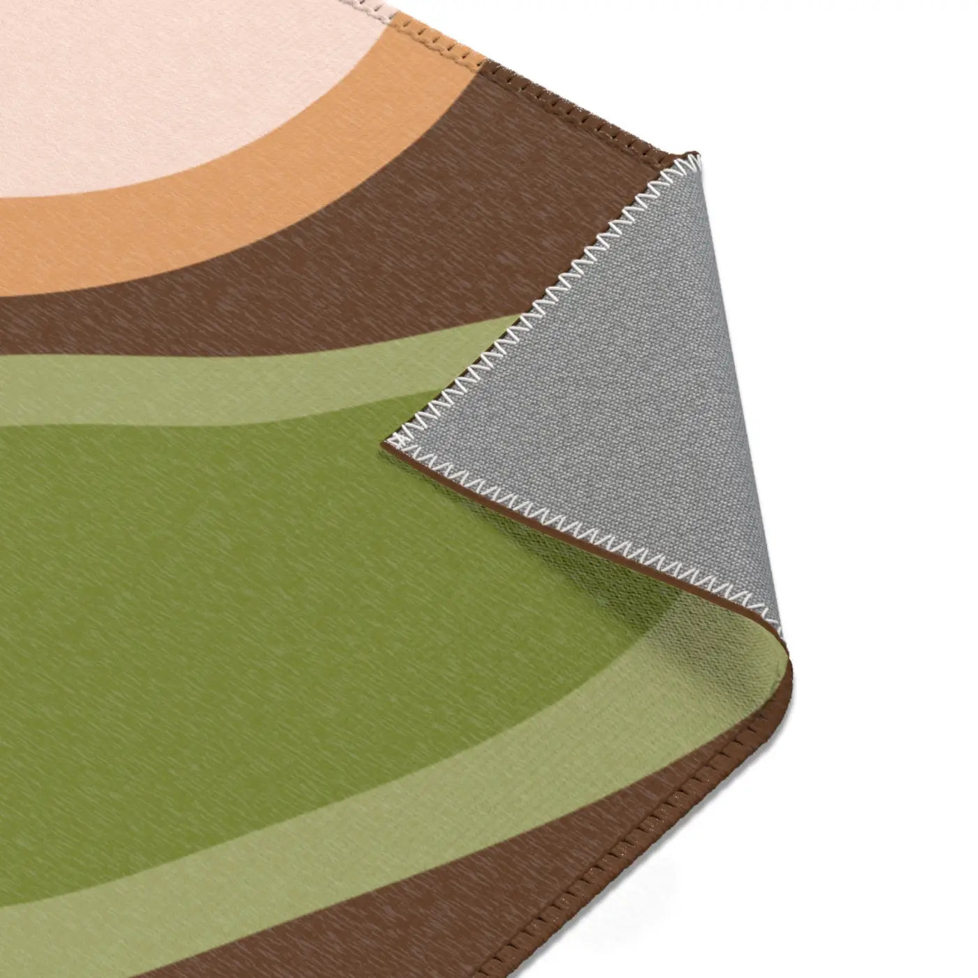 Earthy Chic Mat - Boho Abstract Area Rug - DipaliZ