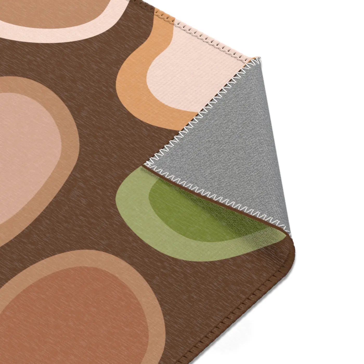 Earthy Chic Mat - Boho Abstract Area Rug - DipaliZ