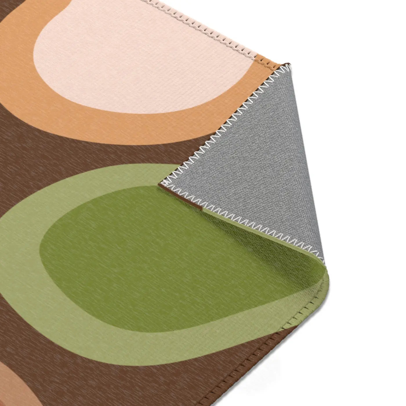 Earthy Chic Mat - Boho Abstract Area Rug - DipaliZ