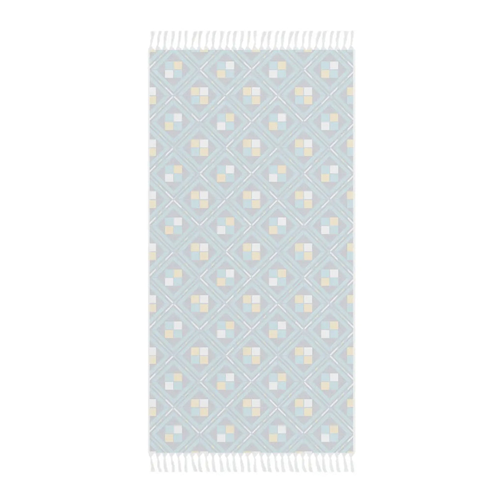 Boho Geometric Beach Towel - Premium Turkish Cotton - DipaliZ