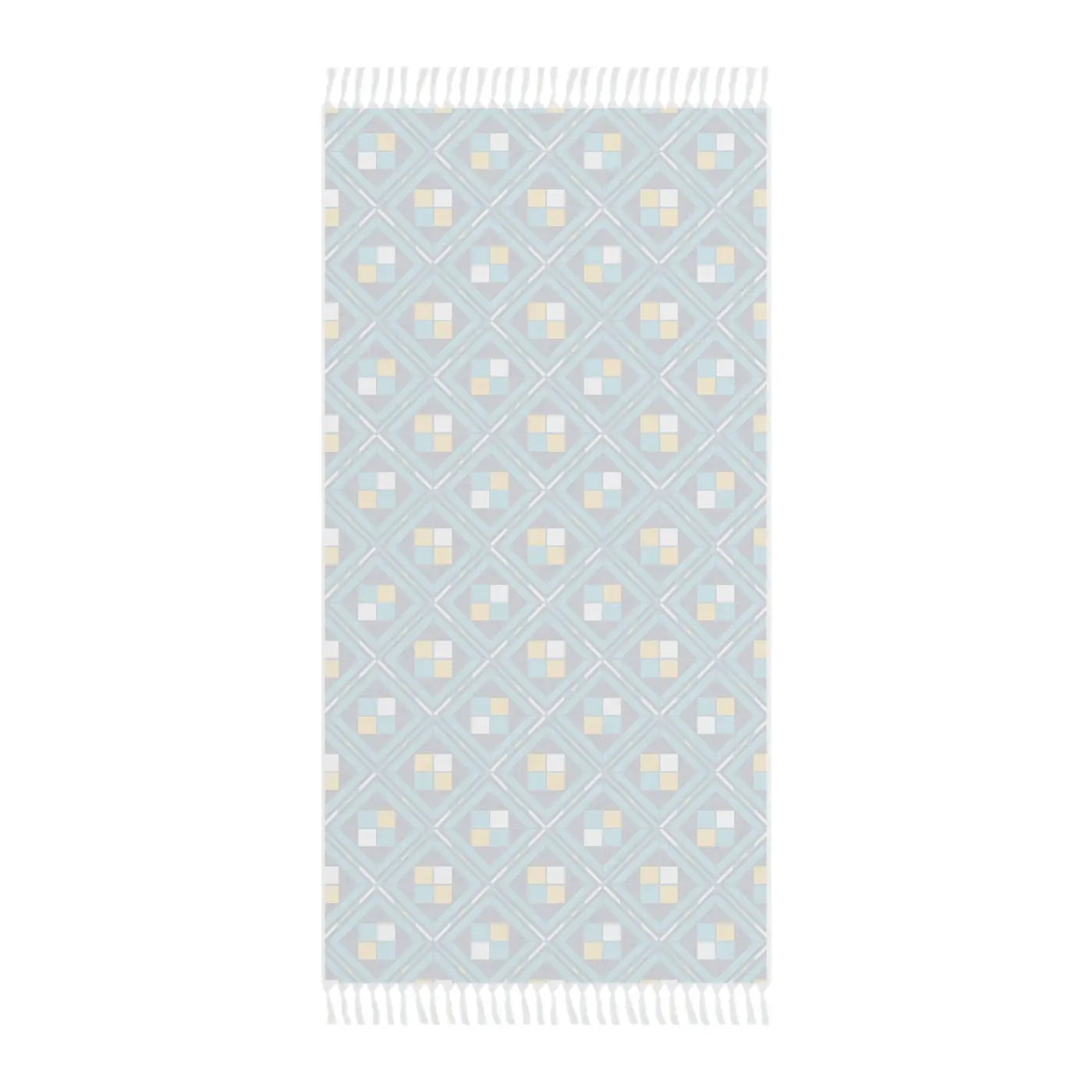 Boho Geometric Beach Towel - Premium Turkish Cotton - DipaliZ