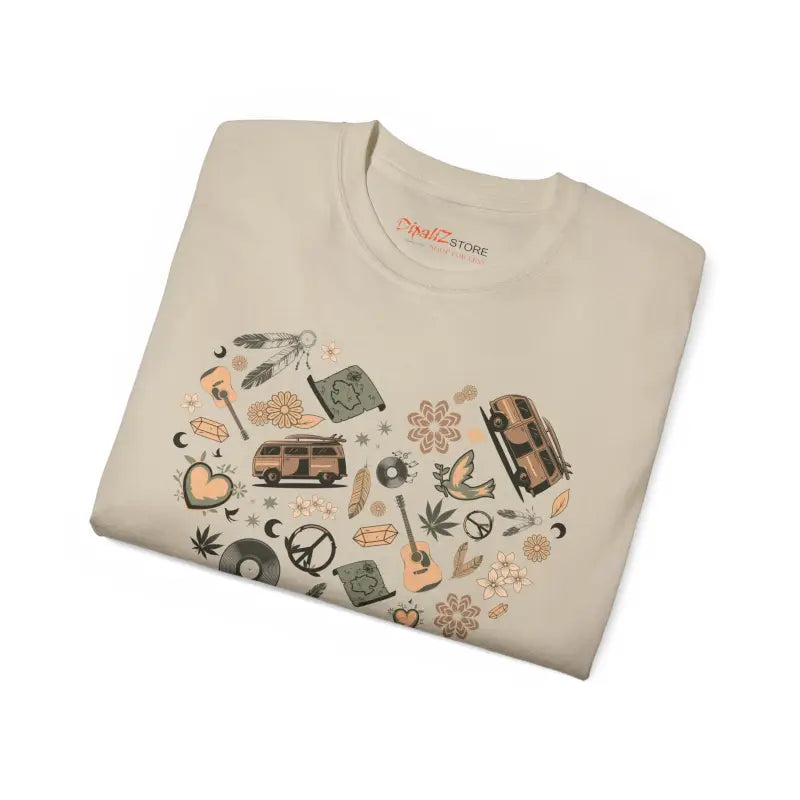 Boho Girl Tee - Ultra Cotton Comfort - DipaliZ