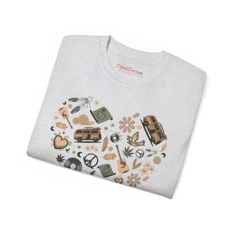 Boho Girl Tee - Ultra Cotton Comfort - DipaliZ