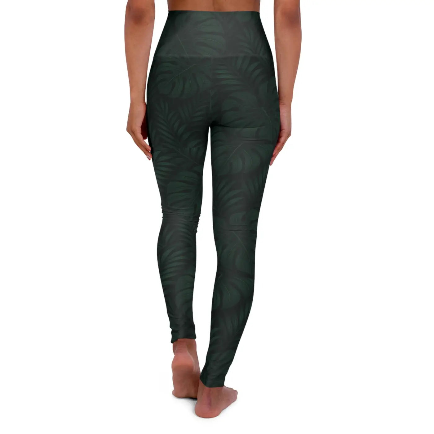 High Waisted Yoga Leggings - Stretchy Workout Comfort - DipaliZ