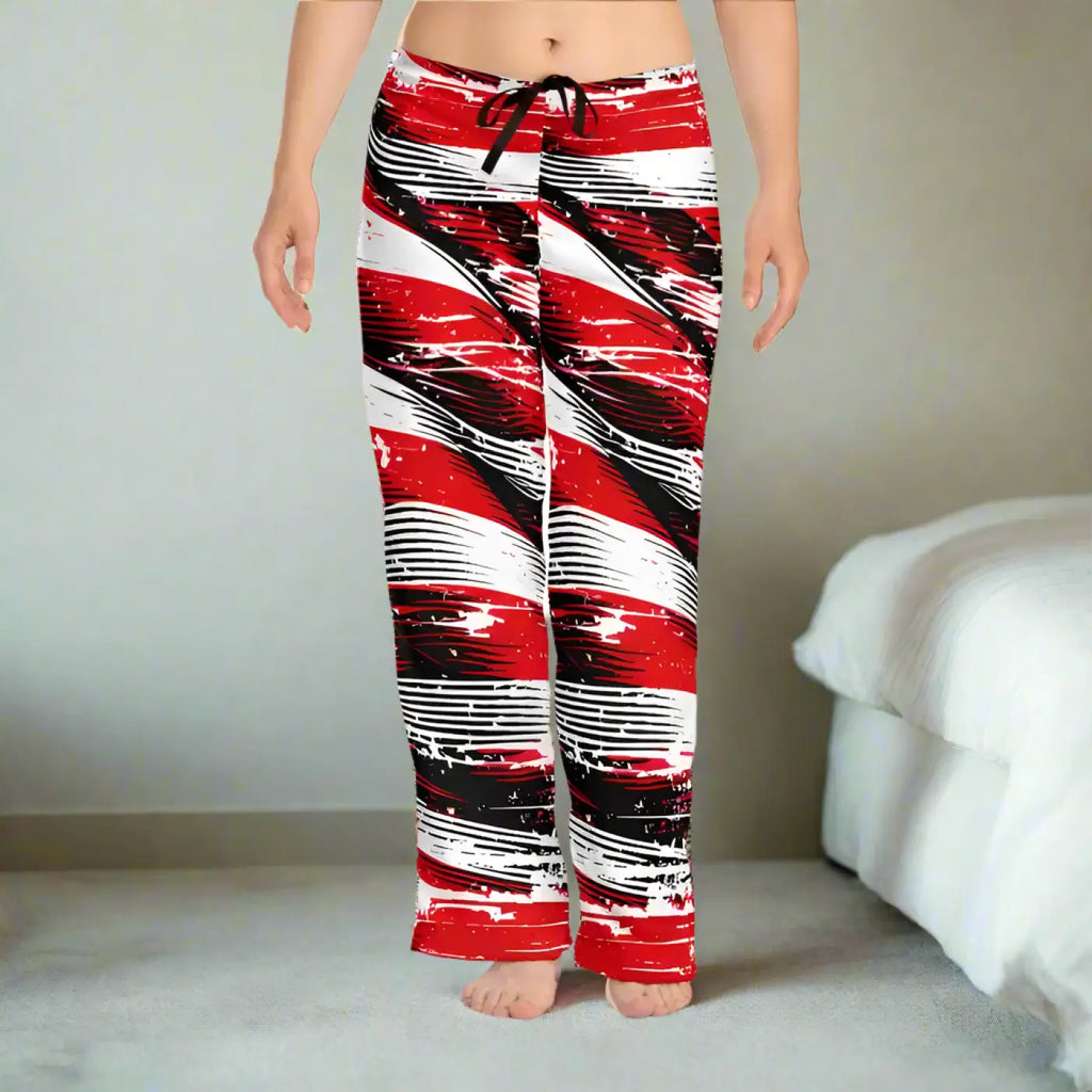 Bold Striped Pajama - Adjustable Drawstring Waist - DipaliZ