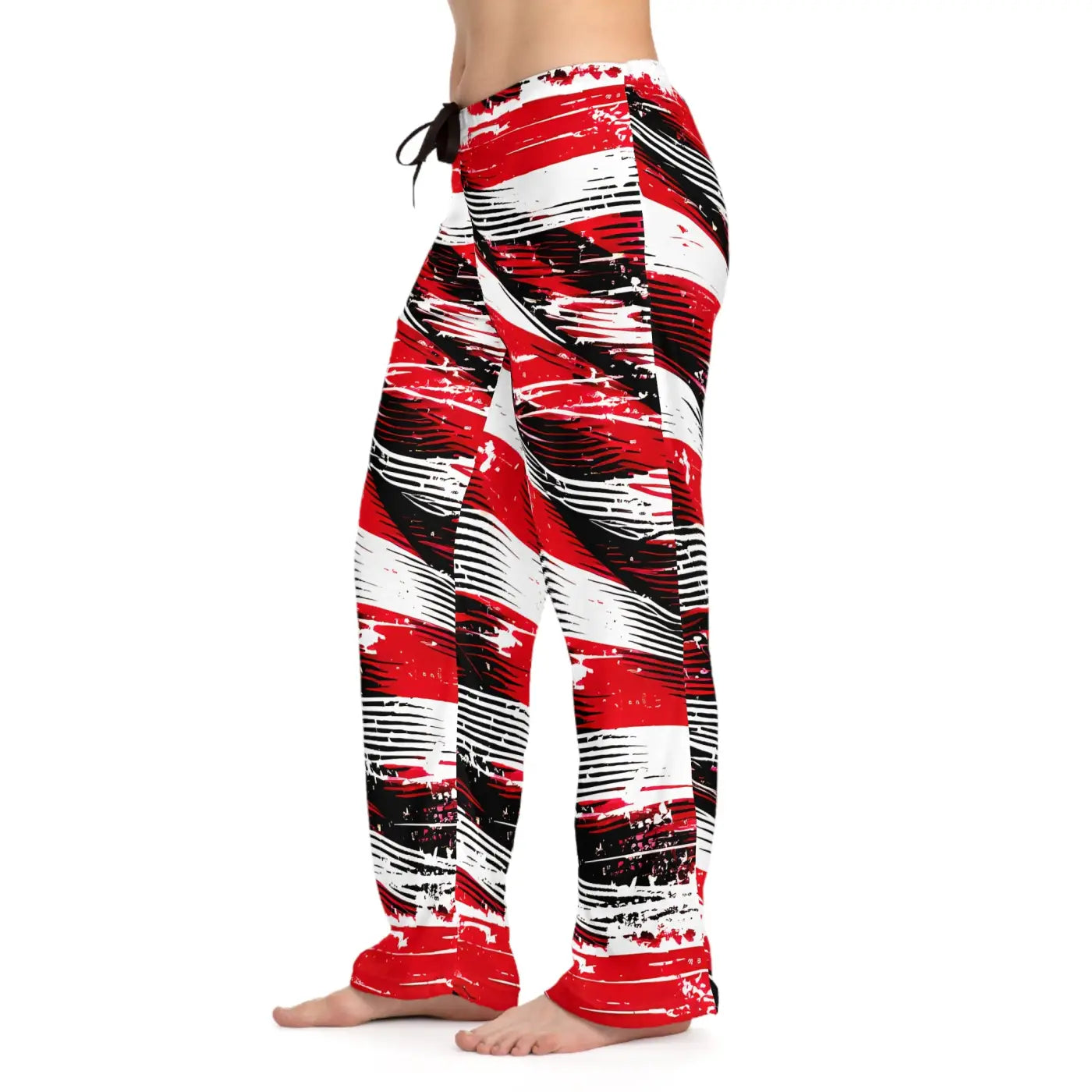 Bold Striped Pajama - Adjustable Drawstring Waist - DipaliZ