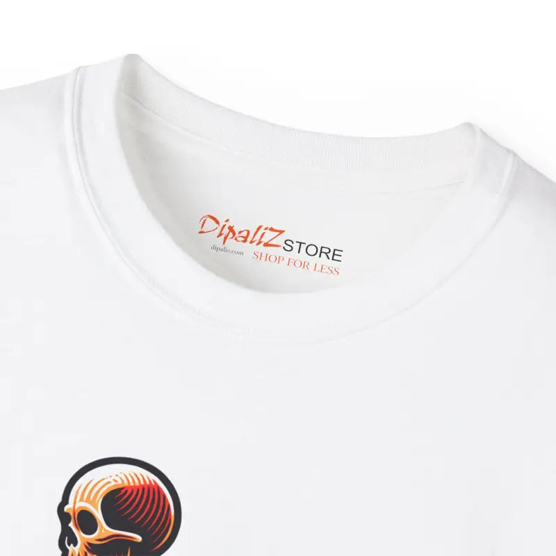 Skating Skeleton Ultra Cotton Tee - Bold Skate Style - DipaliZ