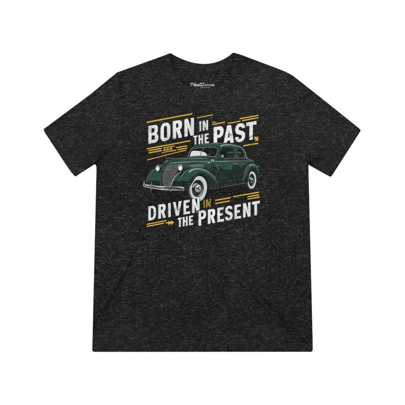 Vintage Car Triblend Tee - Timeless Style Comfort - DipaliZ