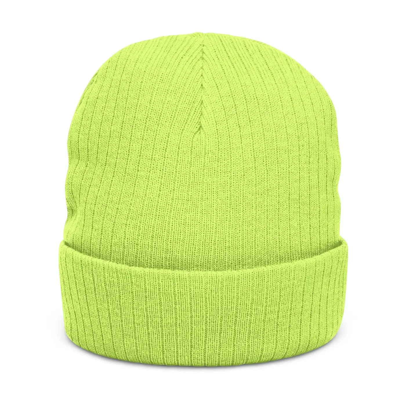 Rock Embroidered Ribbed Knit Beanie - Cold Weather Style - DipaliZ