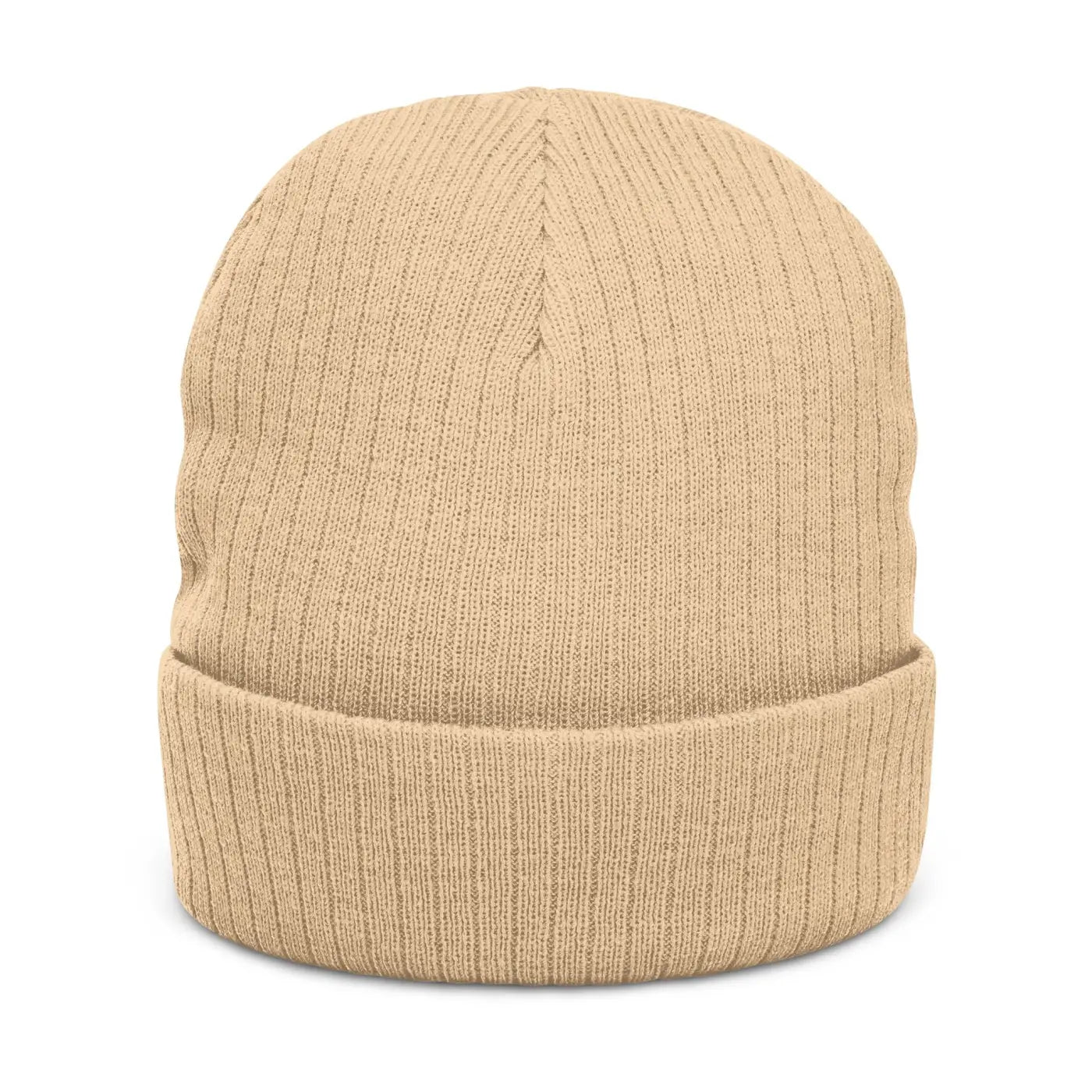 Rock Embroidered Ribbed Knit Beanie - Cold Weather Style - DipaliZ