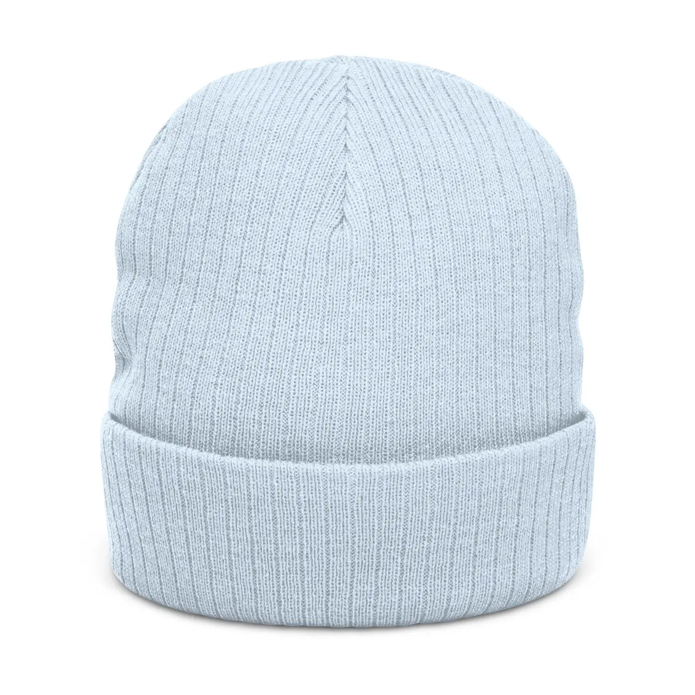 Rock Embroidered Ribbed Knit Beanie - Cold Weather Style - DipaliZ