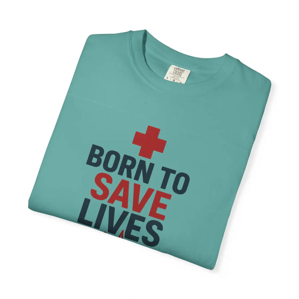 Unisex Essential Tee - Garment-Dyed Cotton to Save Lives - DipaliZ