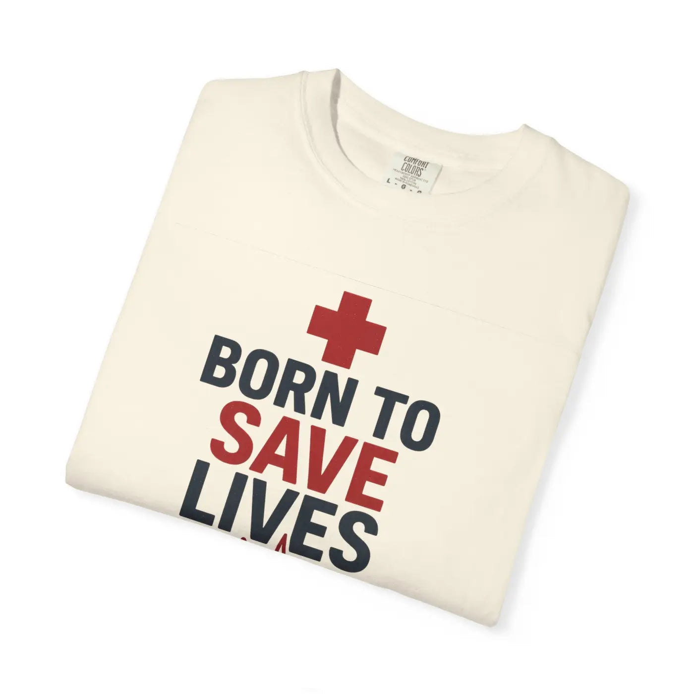Unisex Essential Tee - Garment-Dyed Cotton to Save Lives - DipaliZ