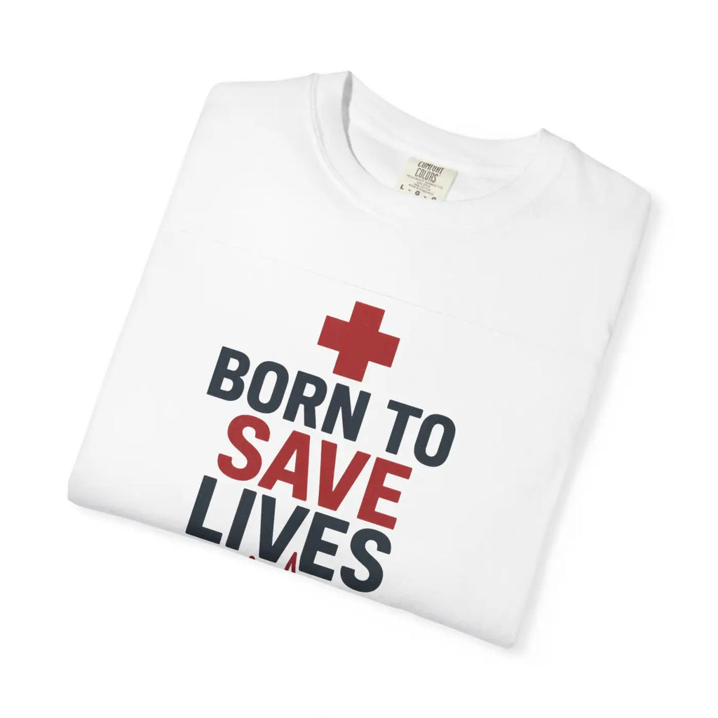Unisex Essential Tee - Garment-Dyed Cotton to Save Lives - DipaliZ
