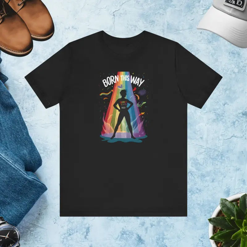 Standout Style Born Unisex Jersey Tee - Bold Expression - DipaliZ