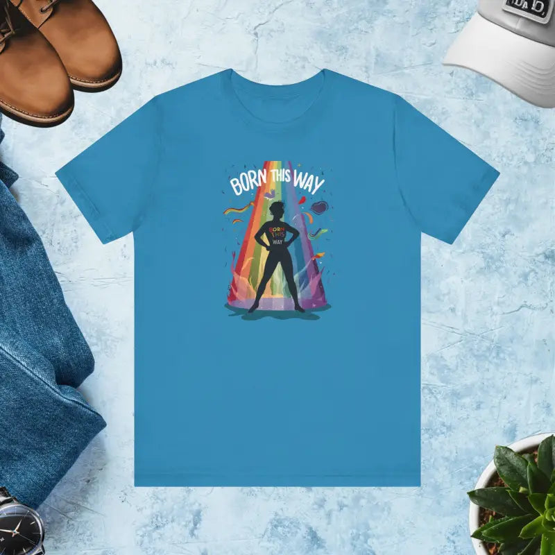 Standout Style Born Unisex Jersey Tee - Bold Expression - DipaliZ