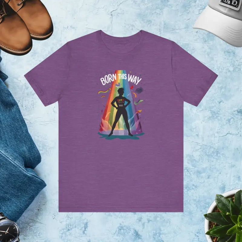Standout Style Born Unisex Jersey Tee - Bold Expression - DipaliZ