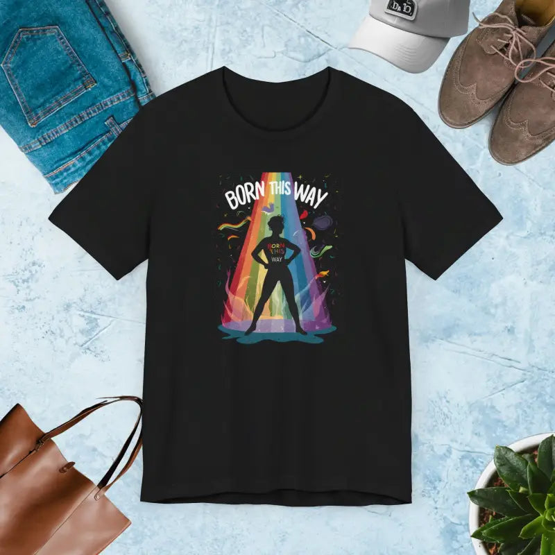 Standout Style Born Unisex Jersey Tee - Bold Expression - DipaliZ