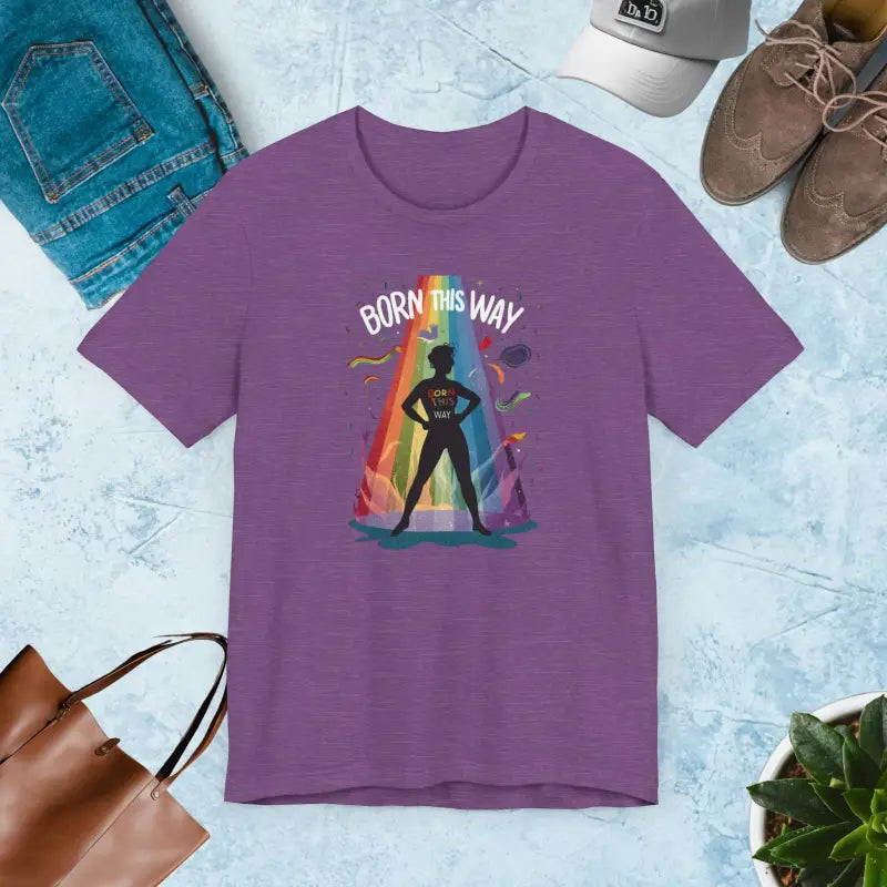 Standout Style Born Unisex Jersey Tee - Bold Expression - DipaliZ
