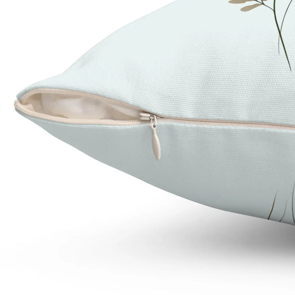 Botanical Floral Square Pillow - Cozy Home Decor Accent - DipaliZ