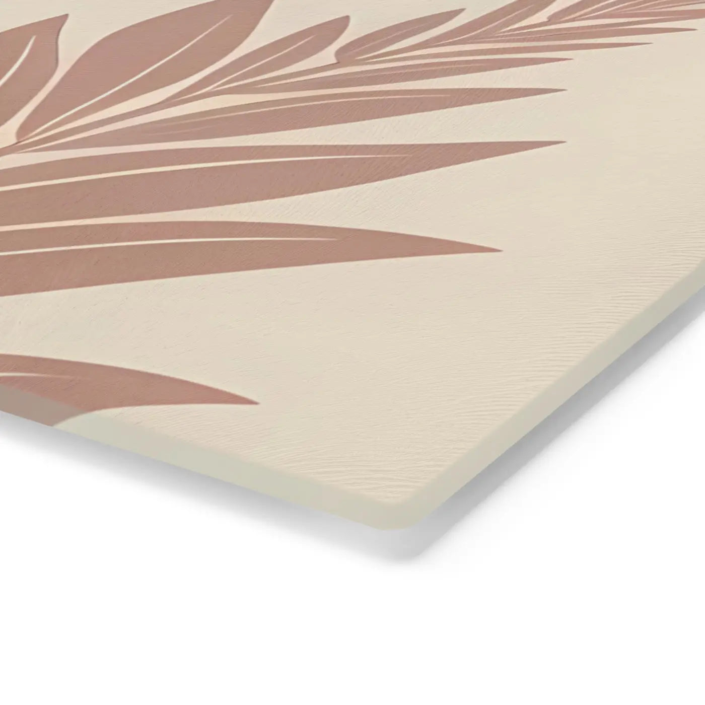 Flowers Tempered Glass Cutting Board - Botanical Kitchen - DipaliZ