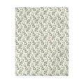 Botanical Leaf Microfiber Duvet - Eucalyptus Pattern - DipaliZ