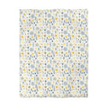 Botanical Sunflower Microfiber Duvet Cover - Bright Yellow - DipaliZ