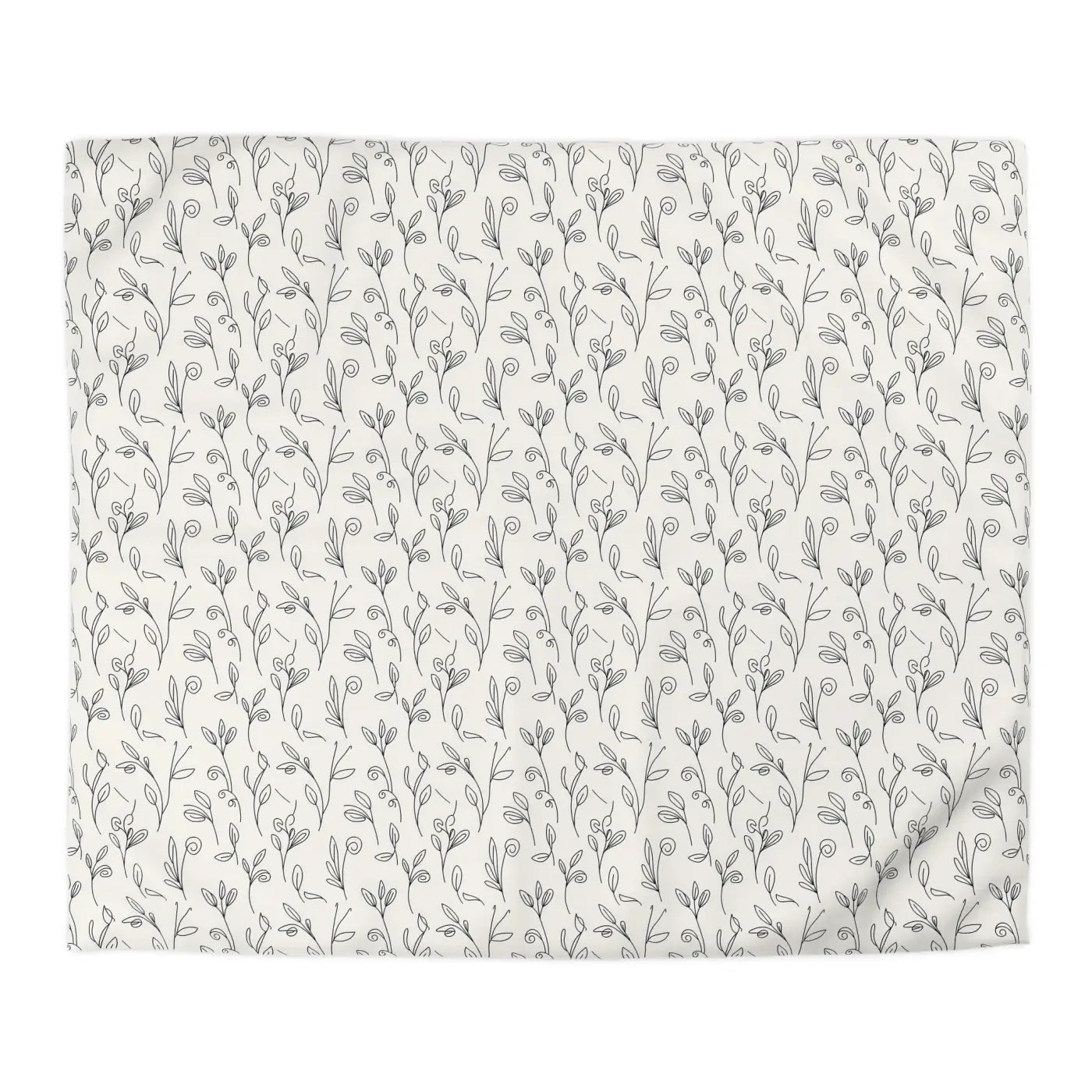 Vine Microfiber Duvet Cover - Botanical Comfort - DipaliZ