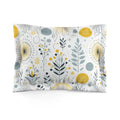 Epic Grey Microfiber Pillow Sham - Serene Bedroom Retreat - DipaliZ