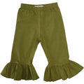 Girls Single Ruffle Pants - Several Colors