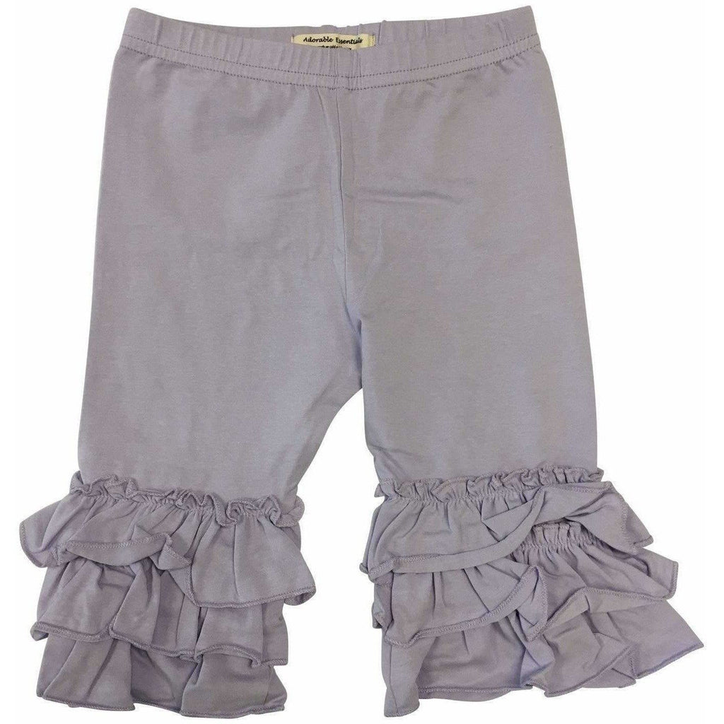 Triple Ruffle Capri