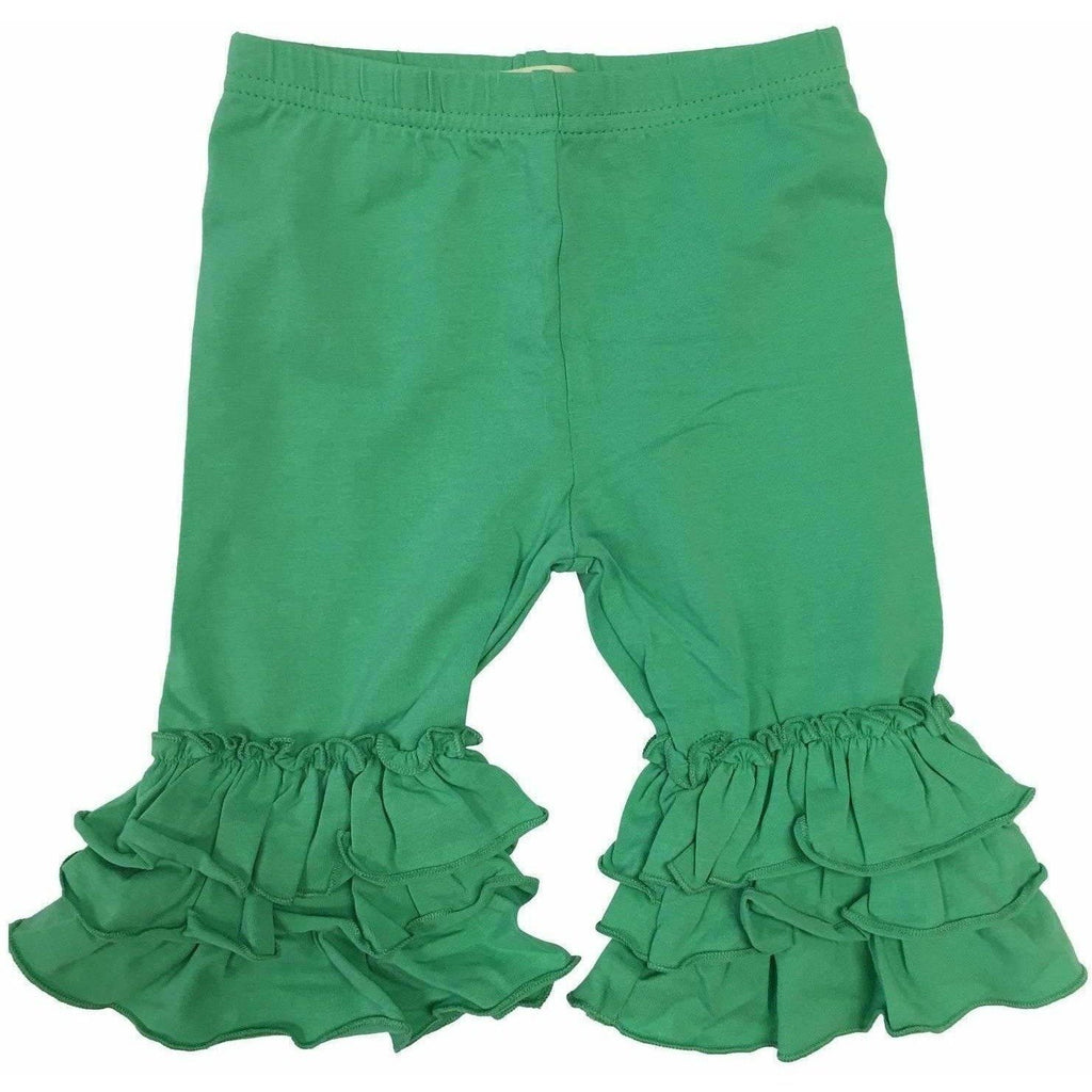 Triple Ruffle Capri