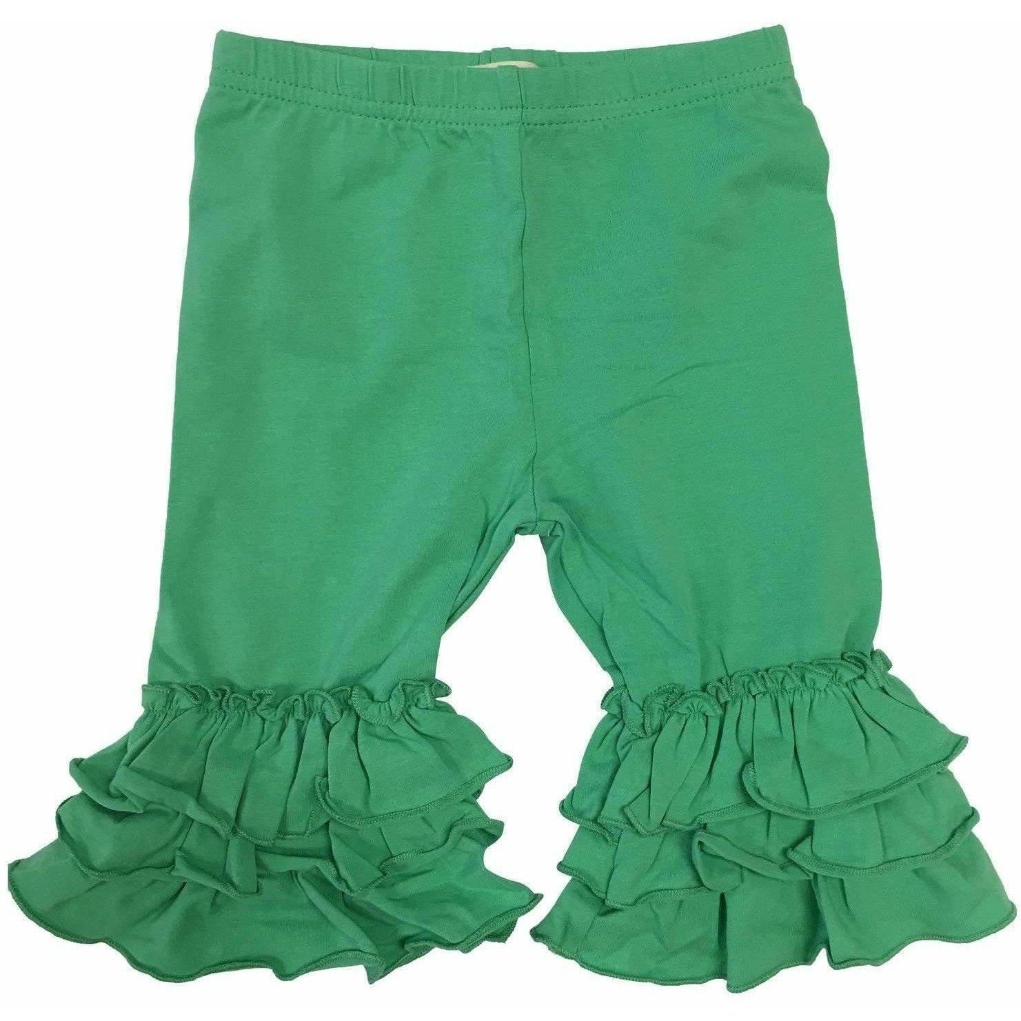 Triple Ruffle Capri