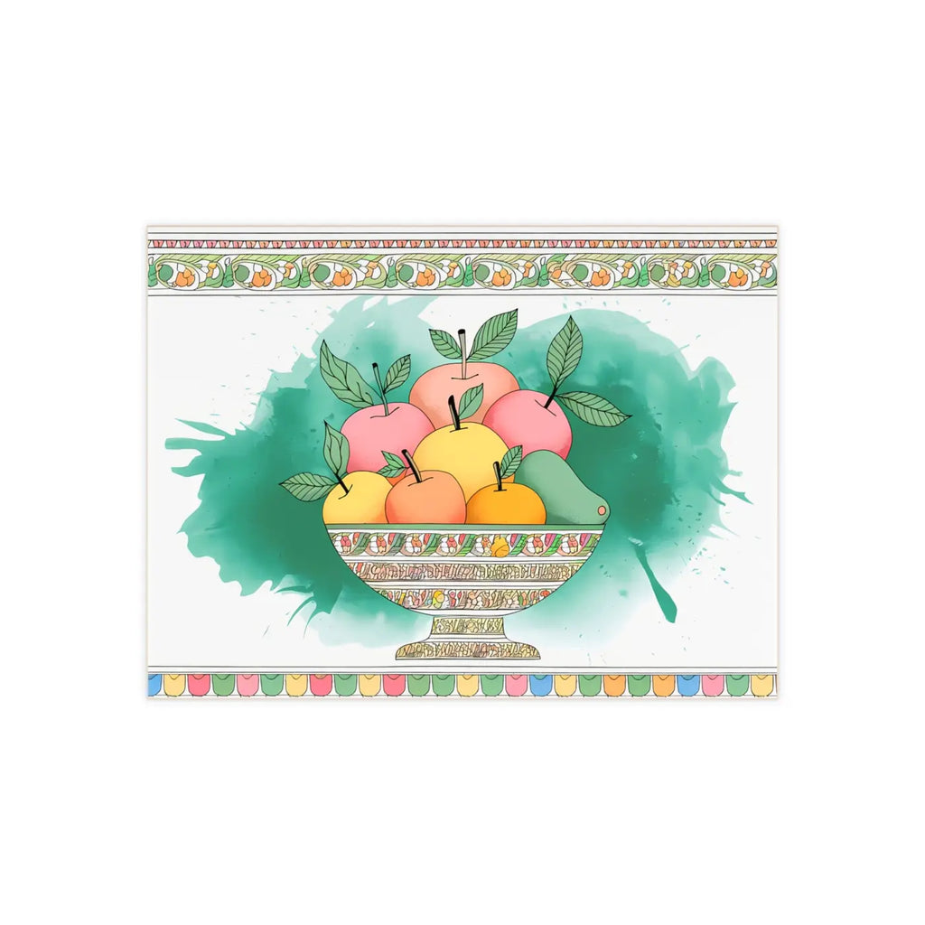 Vibrant Ceramic Photo Tile - Wall Art Statement - DipaliZ