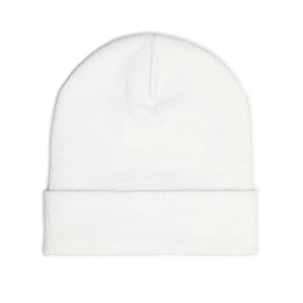 Brave Embroidered Knit Beanie - Cotton Blend Comfort - DipaliZ