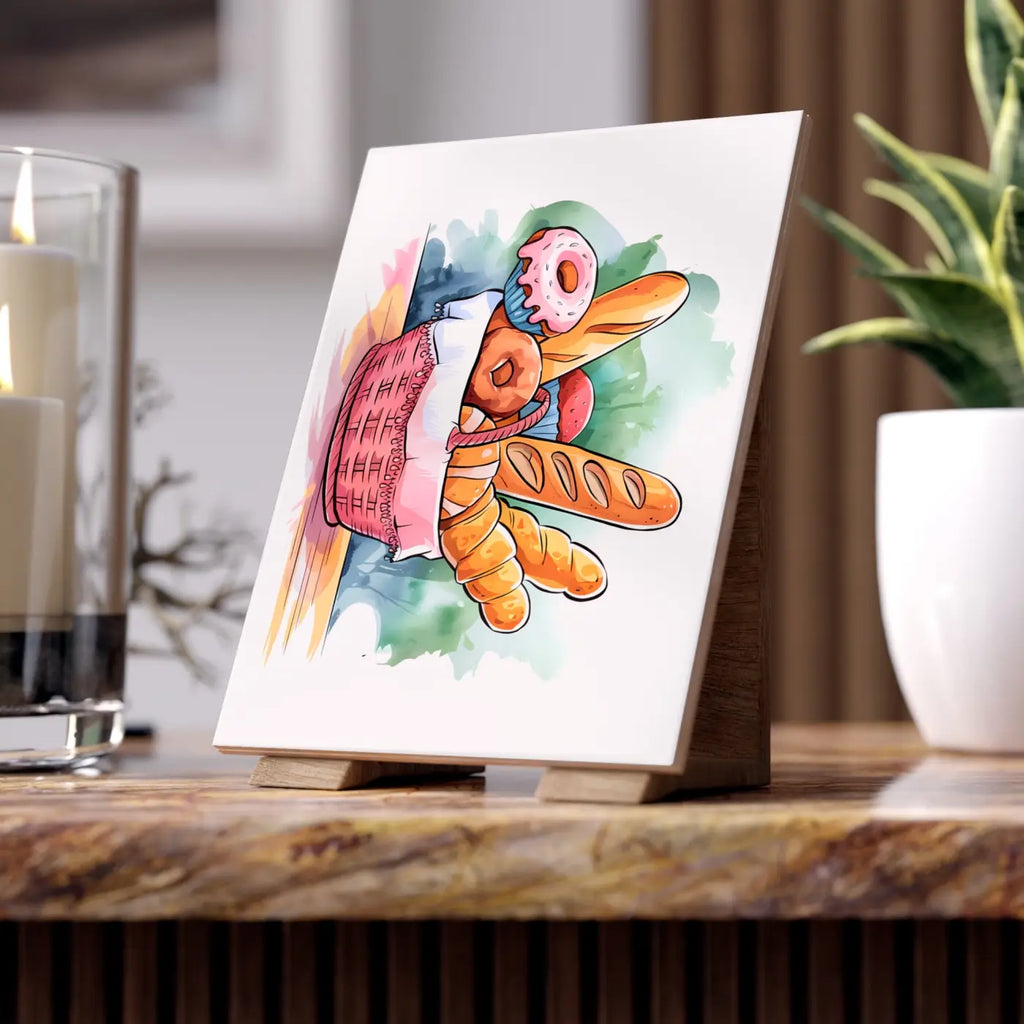 Stylish Ceramic Photo Tiles - Vibrant Flair for Walls - DipaliZ