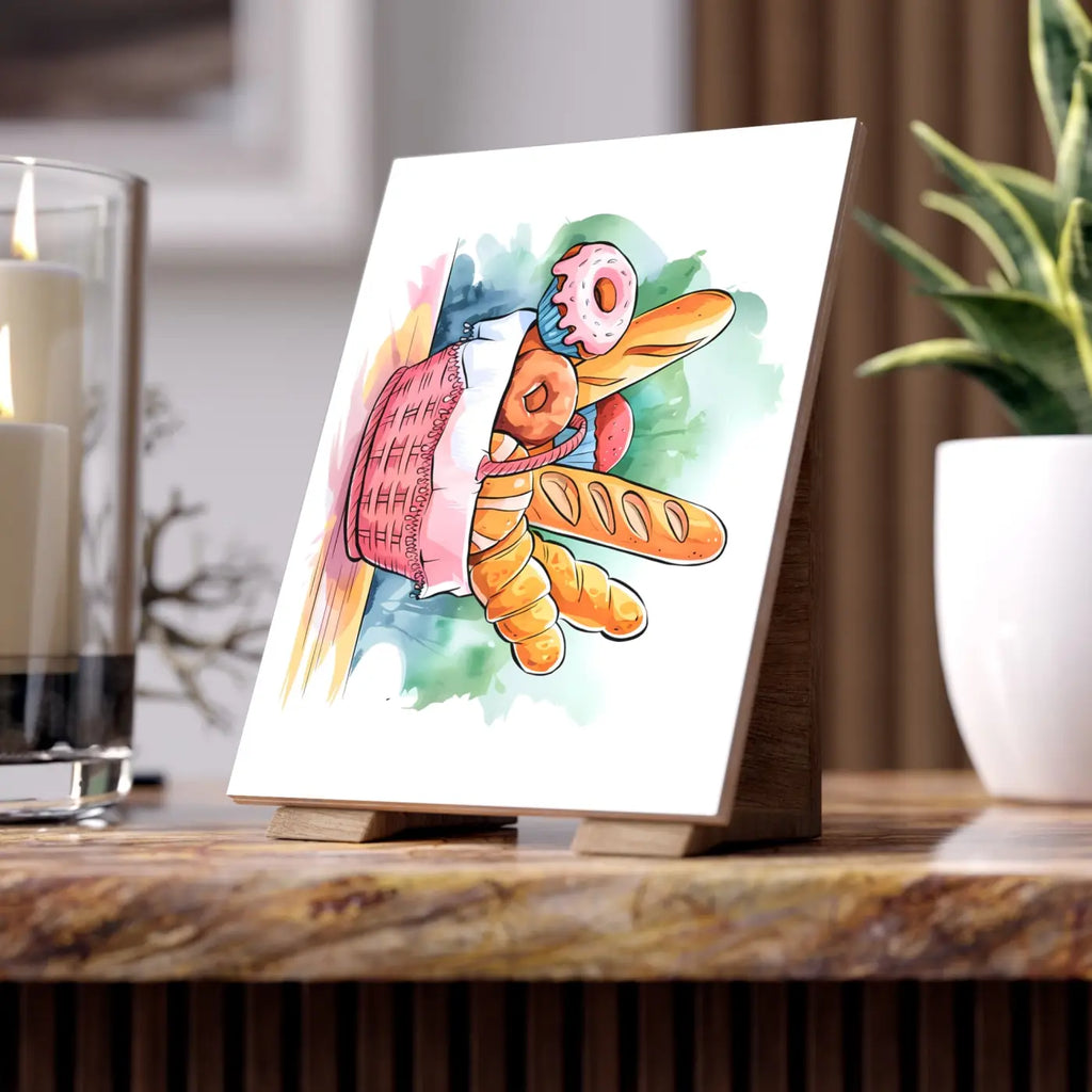 Stylish Ceramic Photo Tiles - Vibrant Flair for Walls - DipaliZ