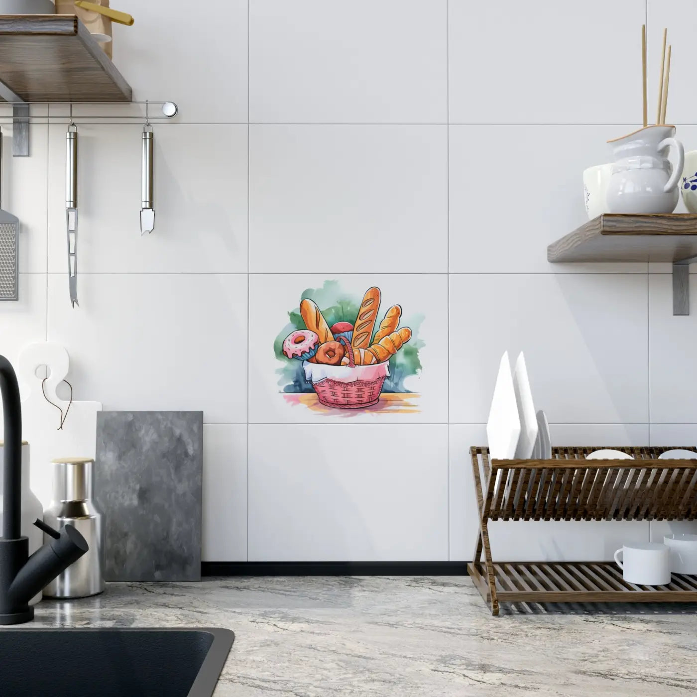 Stylish Ceramic Photo Tiles - Vibrant Flair for Walls - DipaliZ