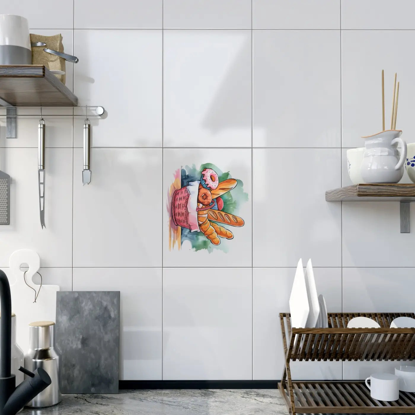 Stylish Ceramic Photo Tiles - Vibrant Flair for Walls - DipaliZ