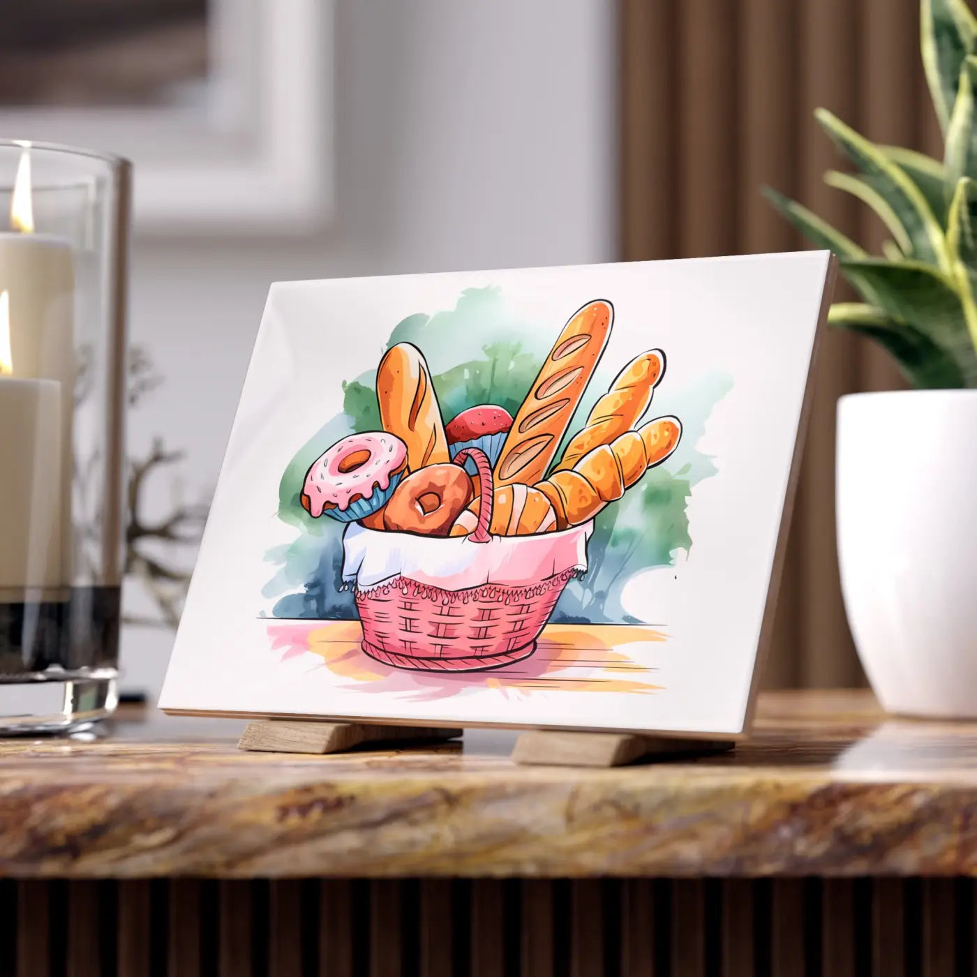 Stylish Ceramic Photo Tiles - Vibrant Flair for Walls - DipaliZ