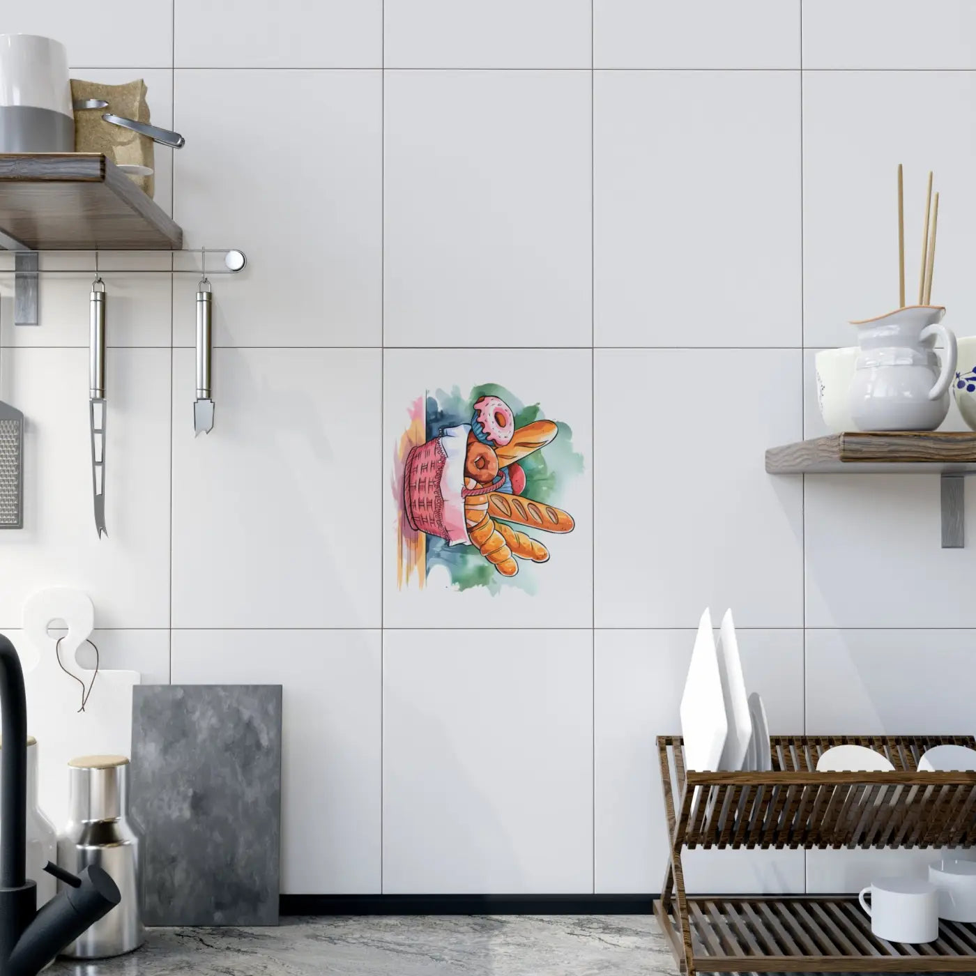 Stylish Ceramic Photo Tiles - Vibrant Flair for Walls - DipaliZ