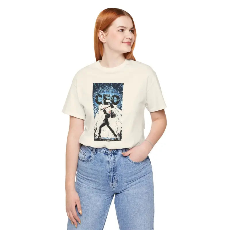 Glass Ceiling Tee - Unisex Jersey Short Sleeve - DipaliZ